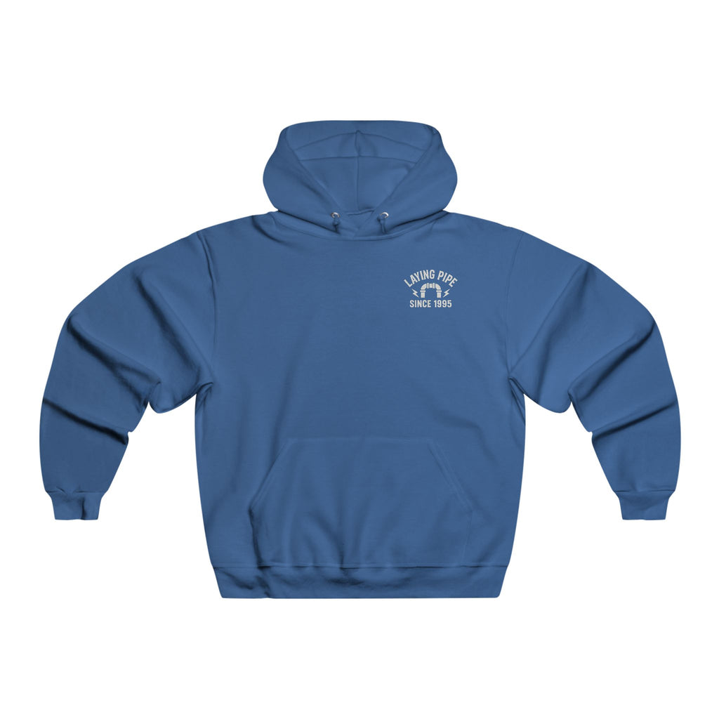 Laying Pipe Since 1995 Grahpic Hoodie | Comfort Colors Hooded Sweatshirt