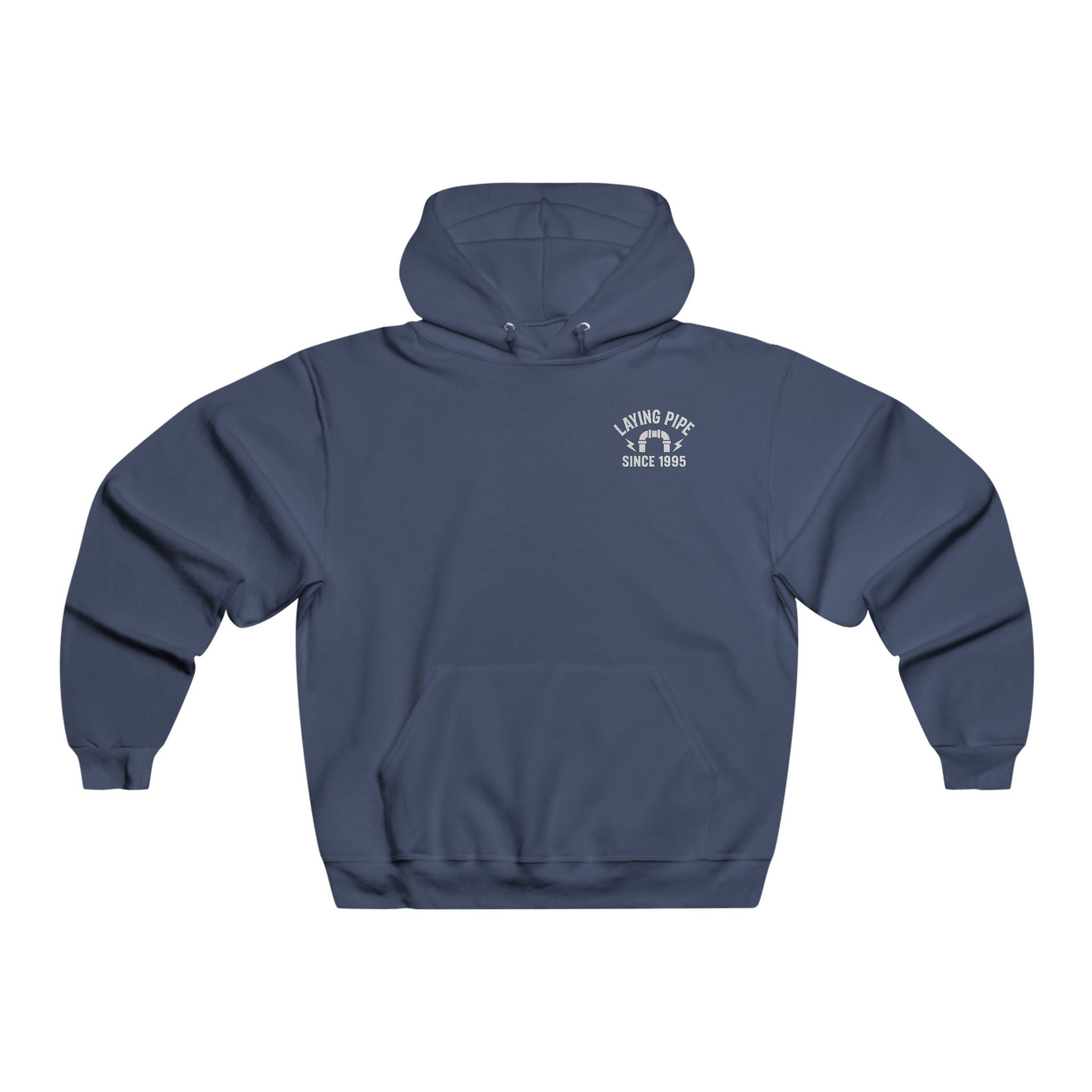 Laying Pipe Since 1995 Grahpic Hoodie | Comfort Colors Hooded Sweatshirt