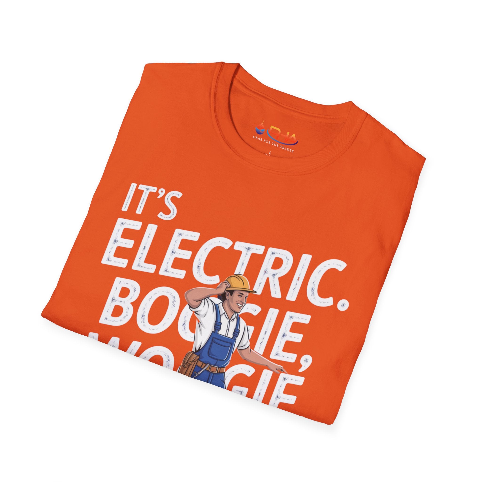 NEW! It's Electric Boogie Woogie, T-Shirt | Retro Dancer Graphic Tee