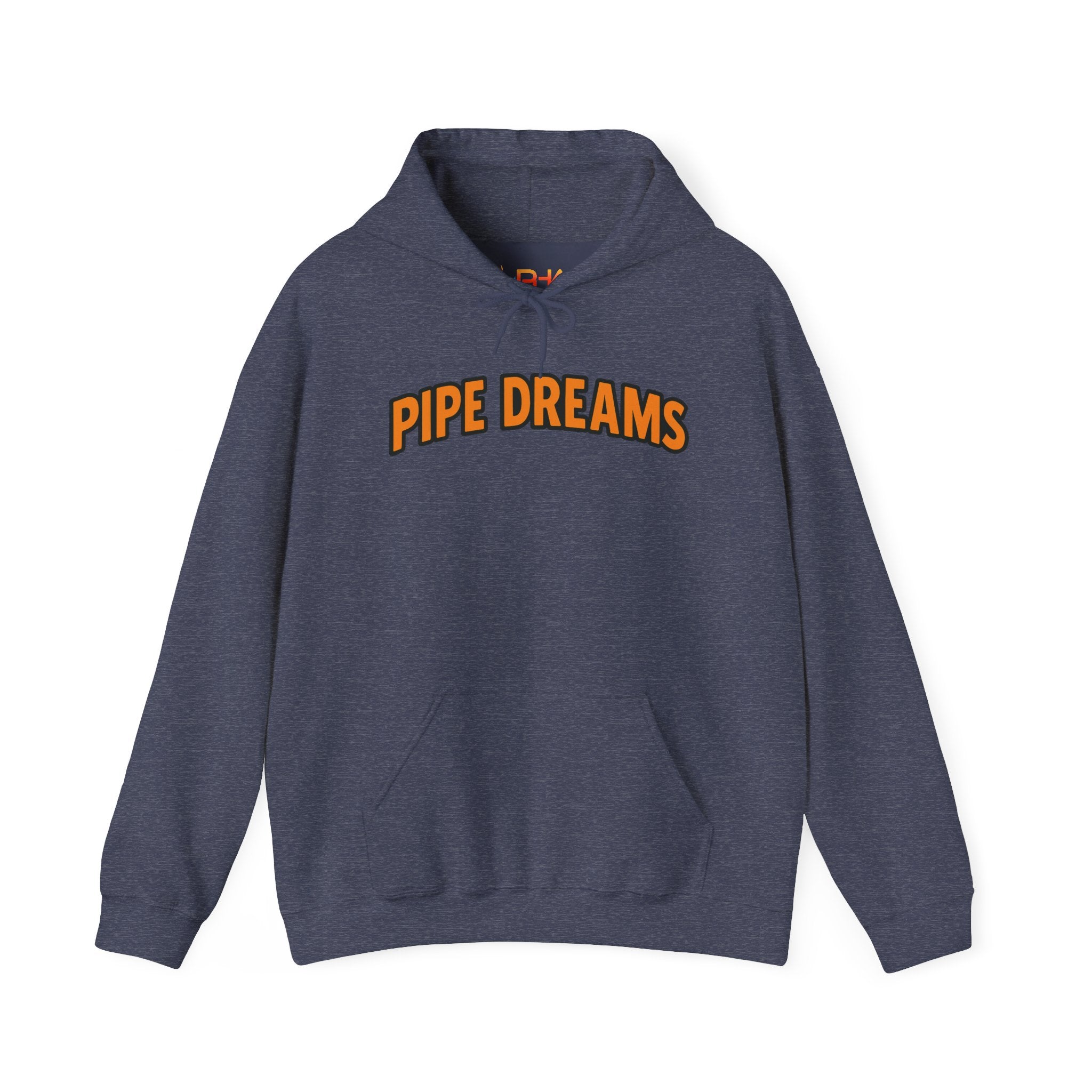Pipe Dreams Graphic Hoodie | Plumber Money Illustration Hooded Sweatshirt