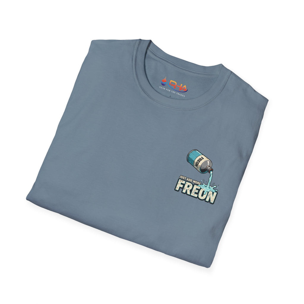 Let's See If It Sticks T-Shirt | Yeti with Ice Block, Funny Outdoors Shirt