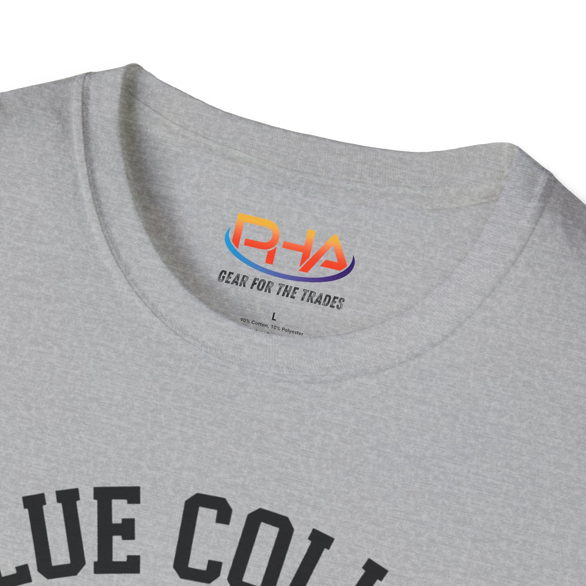 Blue Collar Warrior Graphic Tee | Construction Worker Strongman T-Shirt