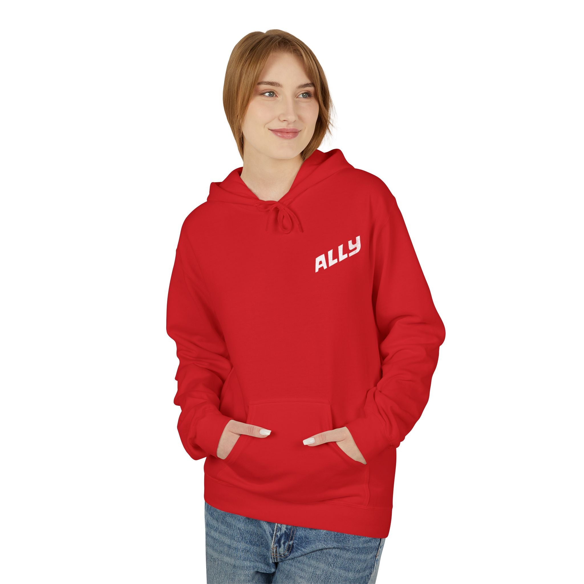 LGBT Ally Graphic Hoodie | "Liberty, Guns, Beer, & T***" Pullover Hooded Sweatshirt