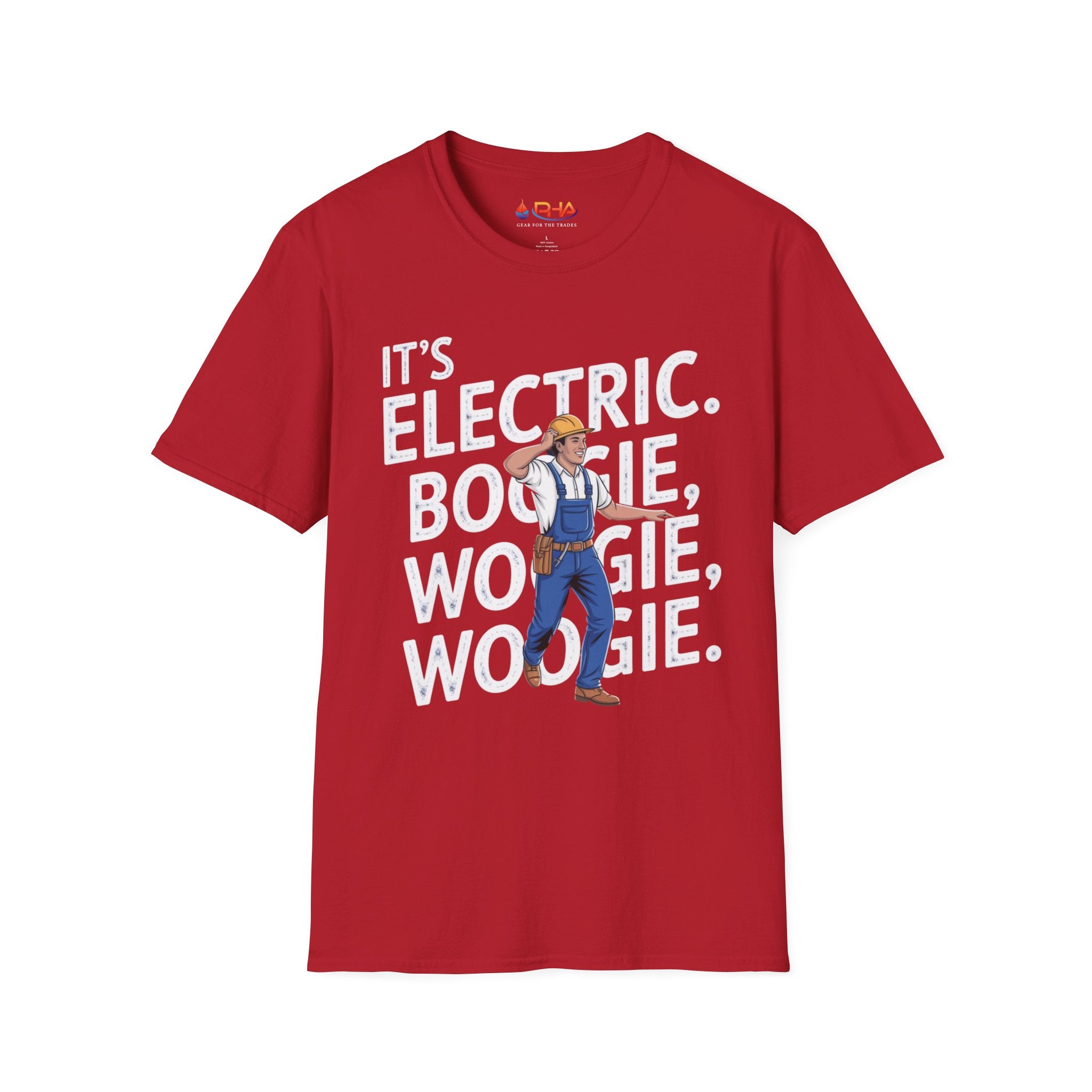 NEW! It's Electric Boogie Woogie, T-Shirt | Retro Dancer Graphic Tee
