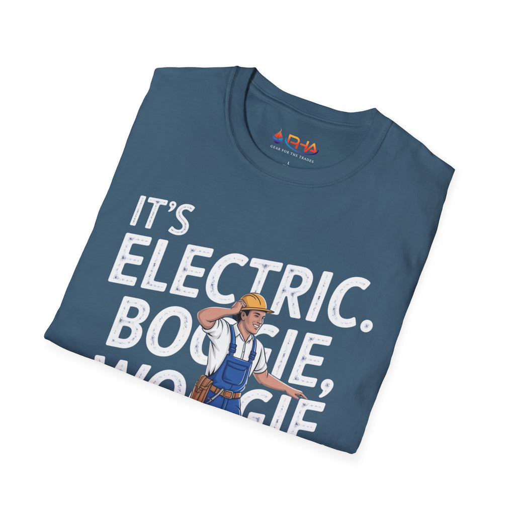 NEW! It's Electric Boogie Woogie, T-Shirt | Retro Dancer Graphic Tee