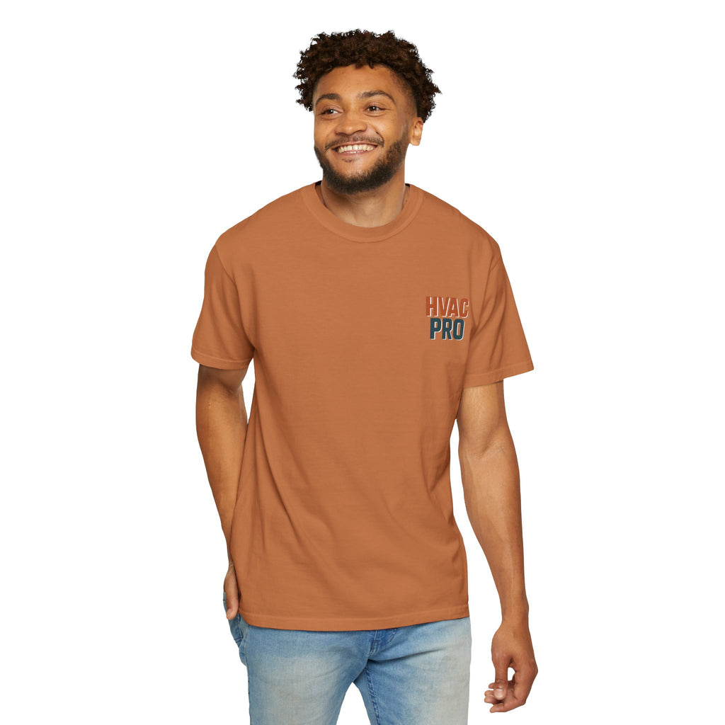 HVAC Pro Graphic T-shirt | Sweat, Freon, & a Little Bit of Attitude | HVAC Technician Tee