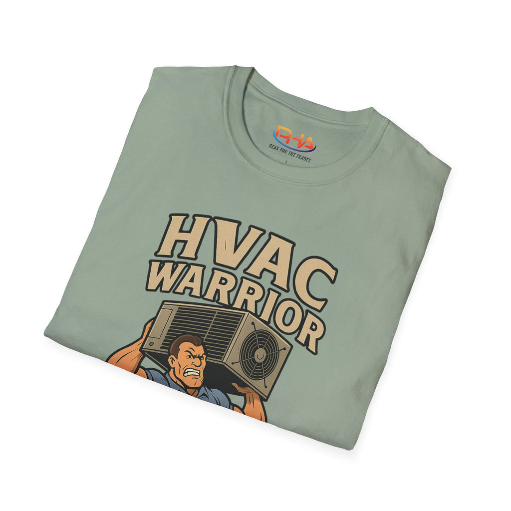 HVAC Warrior Graphic T-Shirt | Funny HVAC Technician Tee