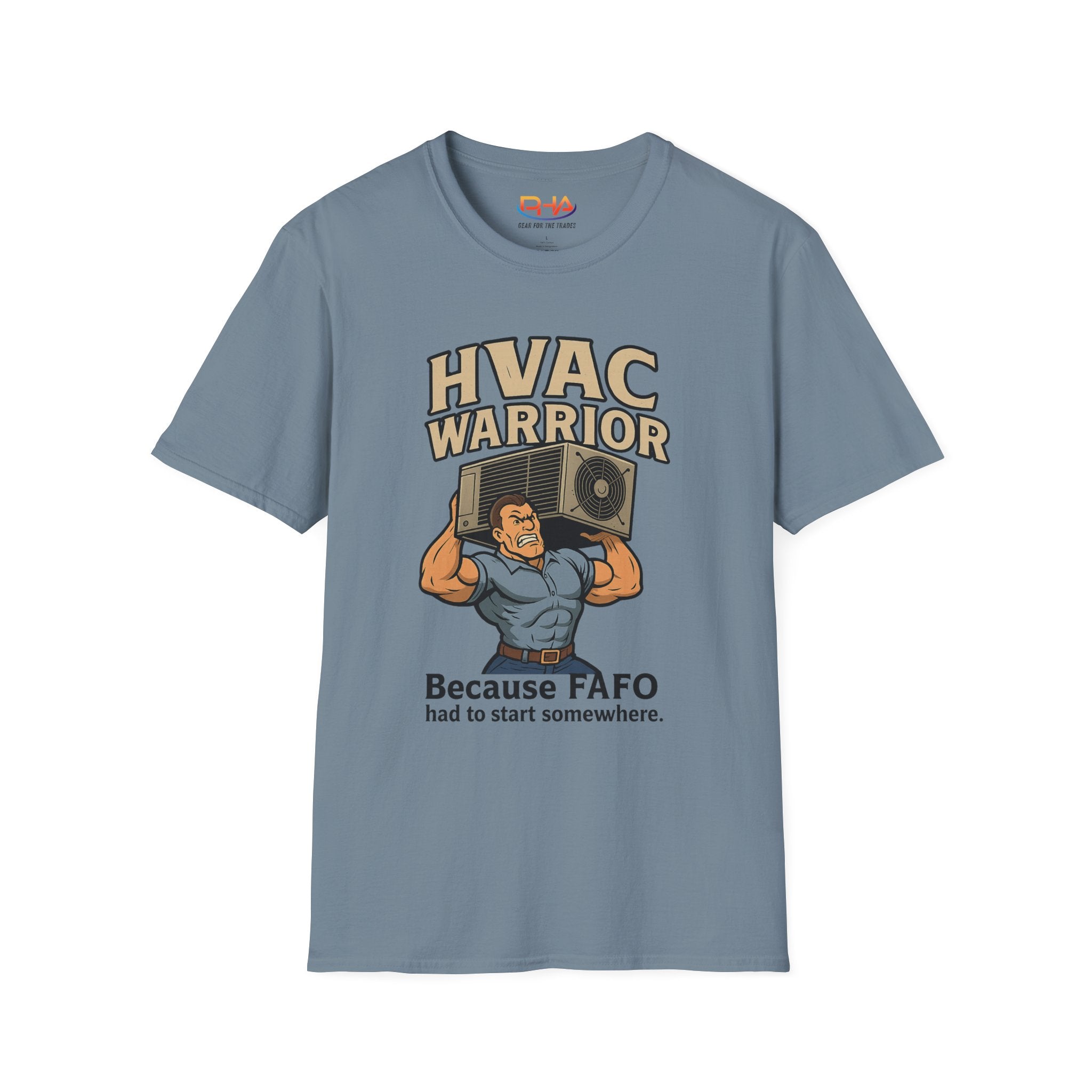 HVAC Warrior Graphic T-Shirt | Funny HVAC Technician Tee