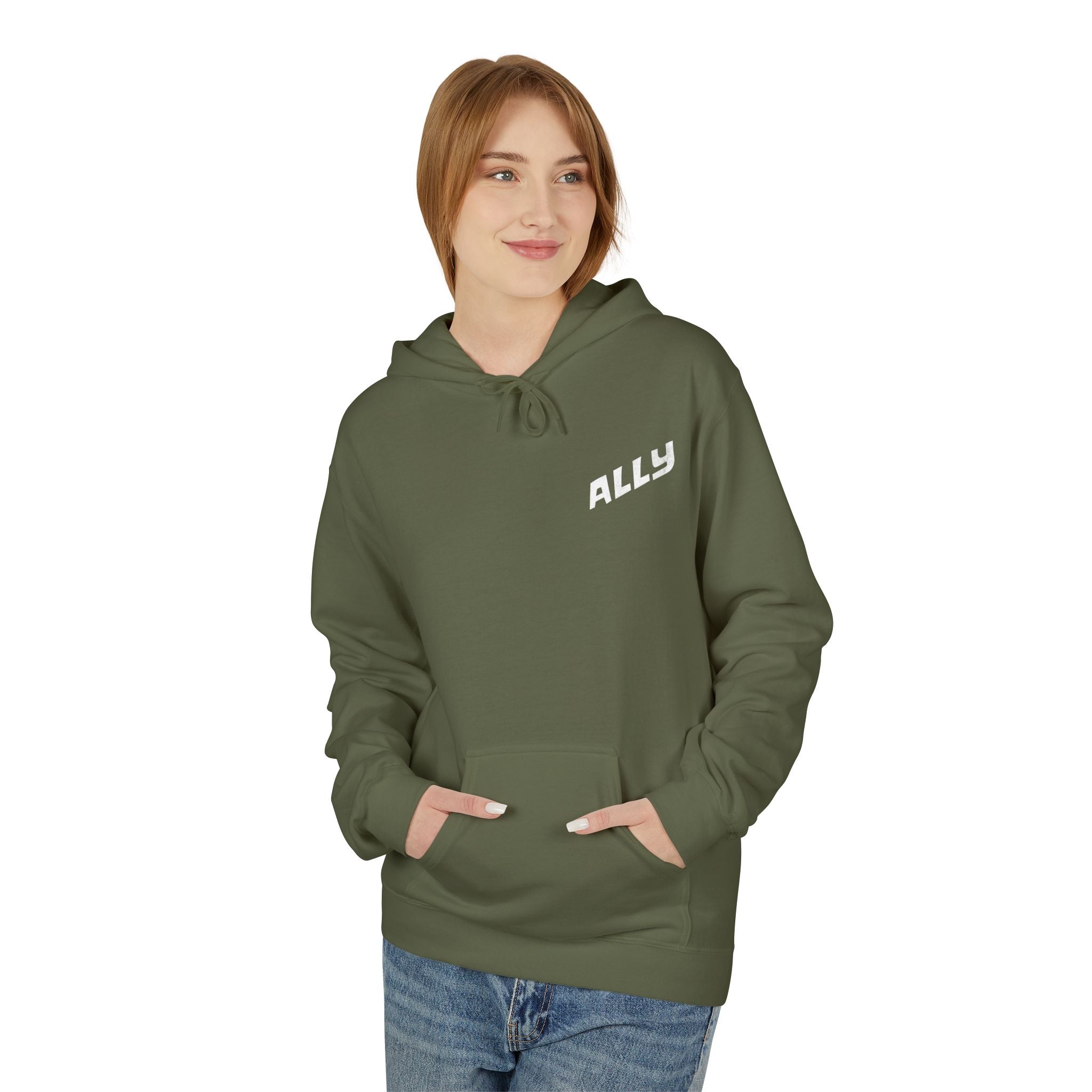 LGBT Ally Graphic Hoodie | "Liberty, Guns, Beer, & T***" Pullover Hooded Sweatshirt