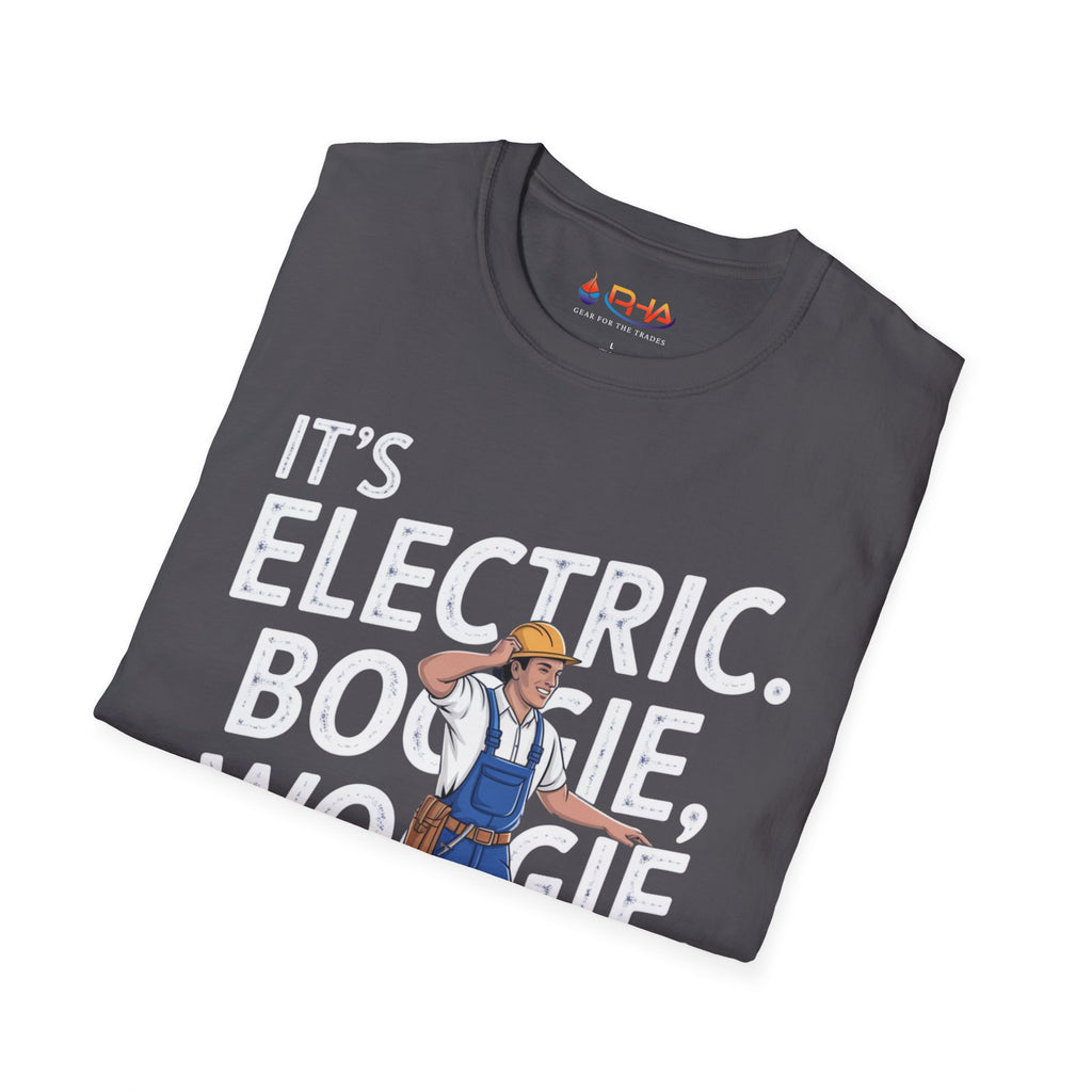 NEW! It's Electric Boogie Woogie, T-Shirt | Retro Dancer Graphic Tee