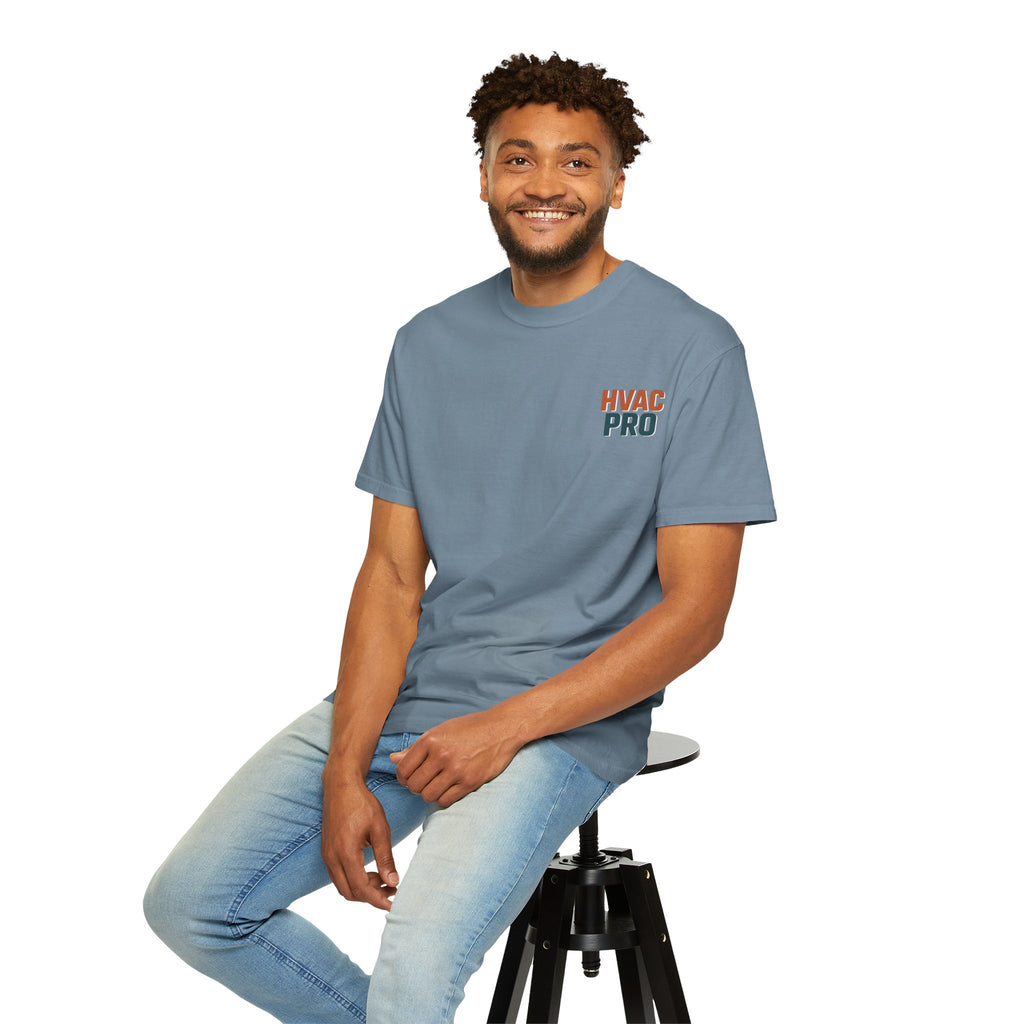 HVAC Pro Graphic T-shirt | Sweat, Freon, & a Little Bit of Attitude | HVAC Technician Tee
