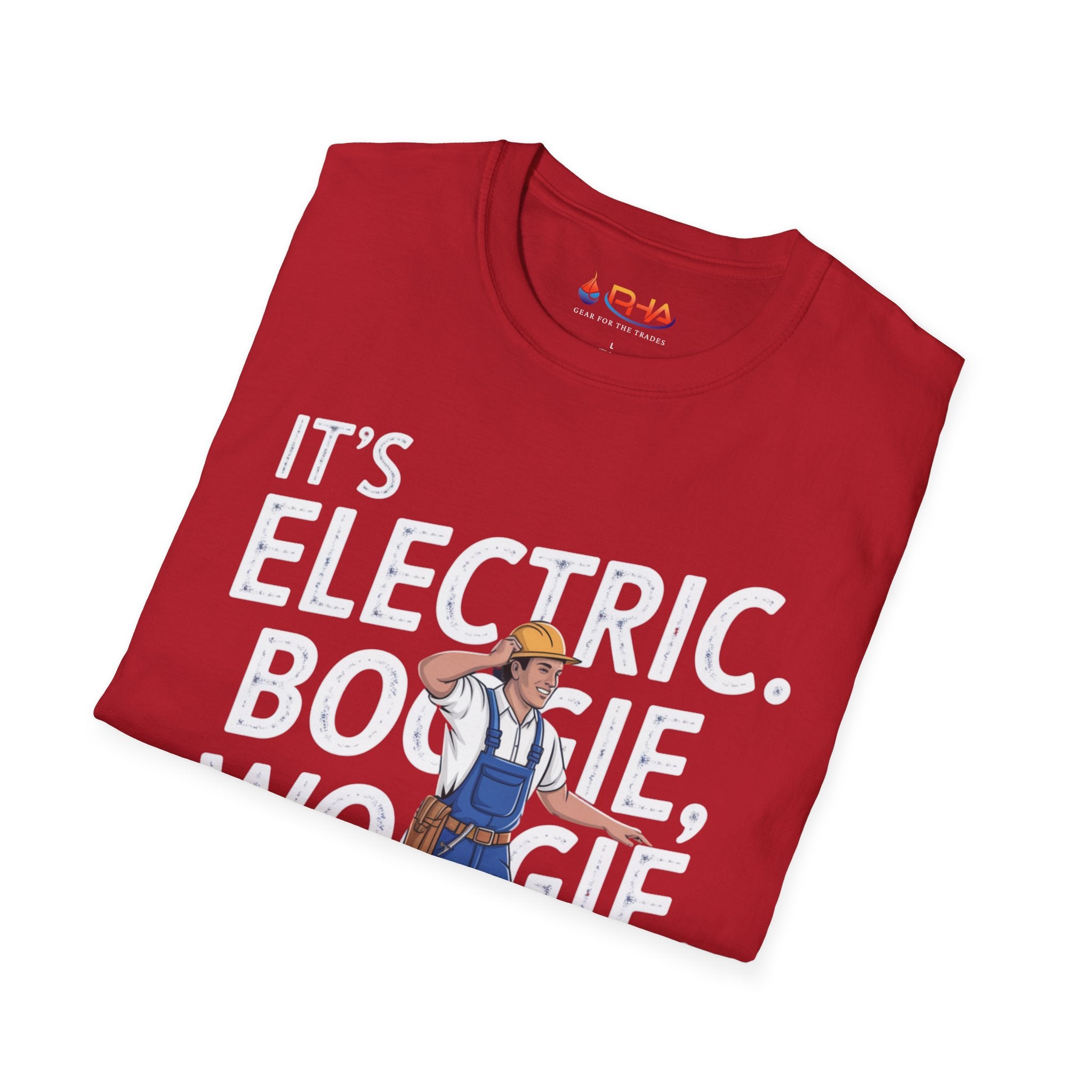 NEW! It's Electric Boogie Woogie, T-Shirt | Retro Dancer Graphic Tee