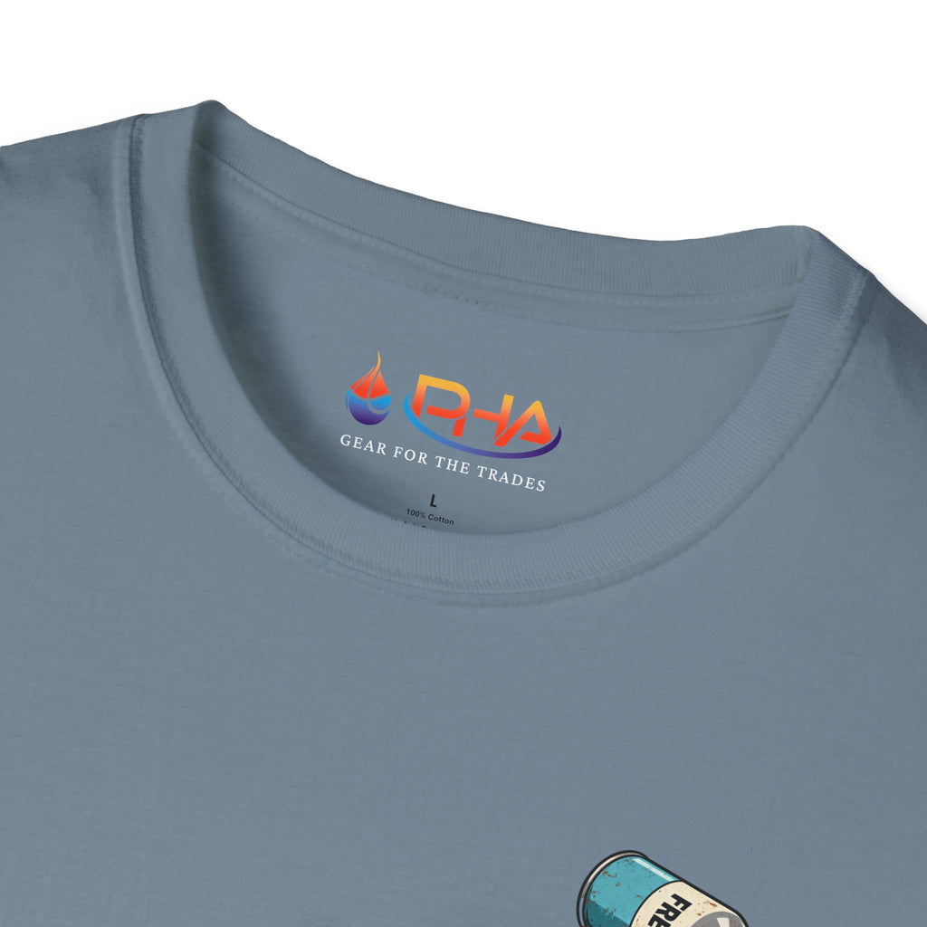 Let's See If It Sticks T-Shirt | Yeti with Ice Block, Funny Outdoors Shirt