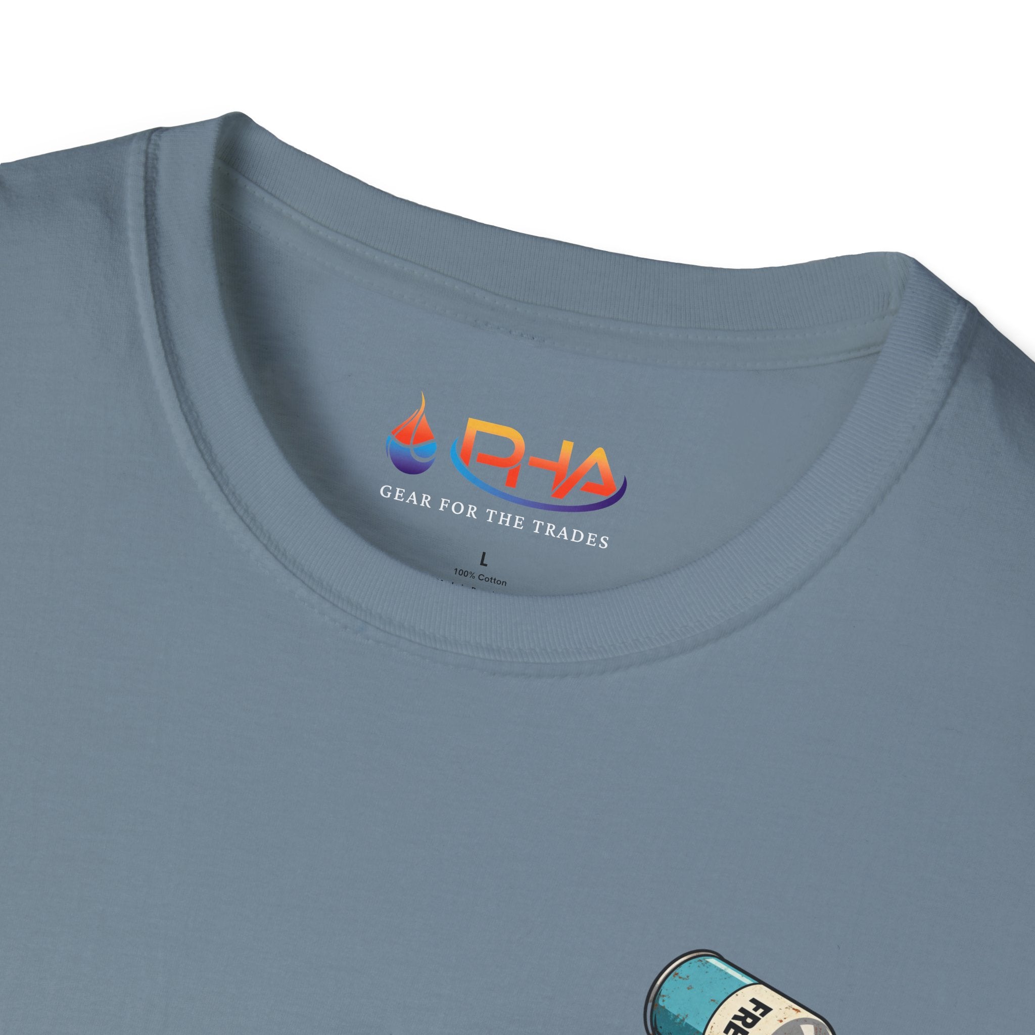 Let's See If It Sticks T-Shirt | Yeti with Ice Block, Funny Outdoors Shirt
