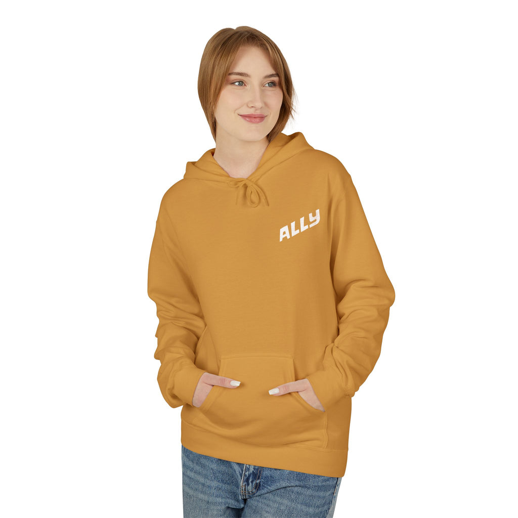 LGBT Ally Graphic Hoodie | "Liberty, Guns, Beer, & T***" Pullover Hooded Sweatshirt