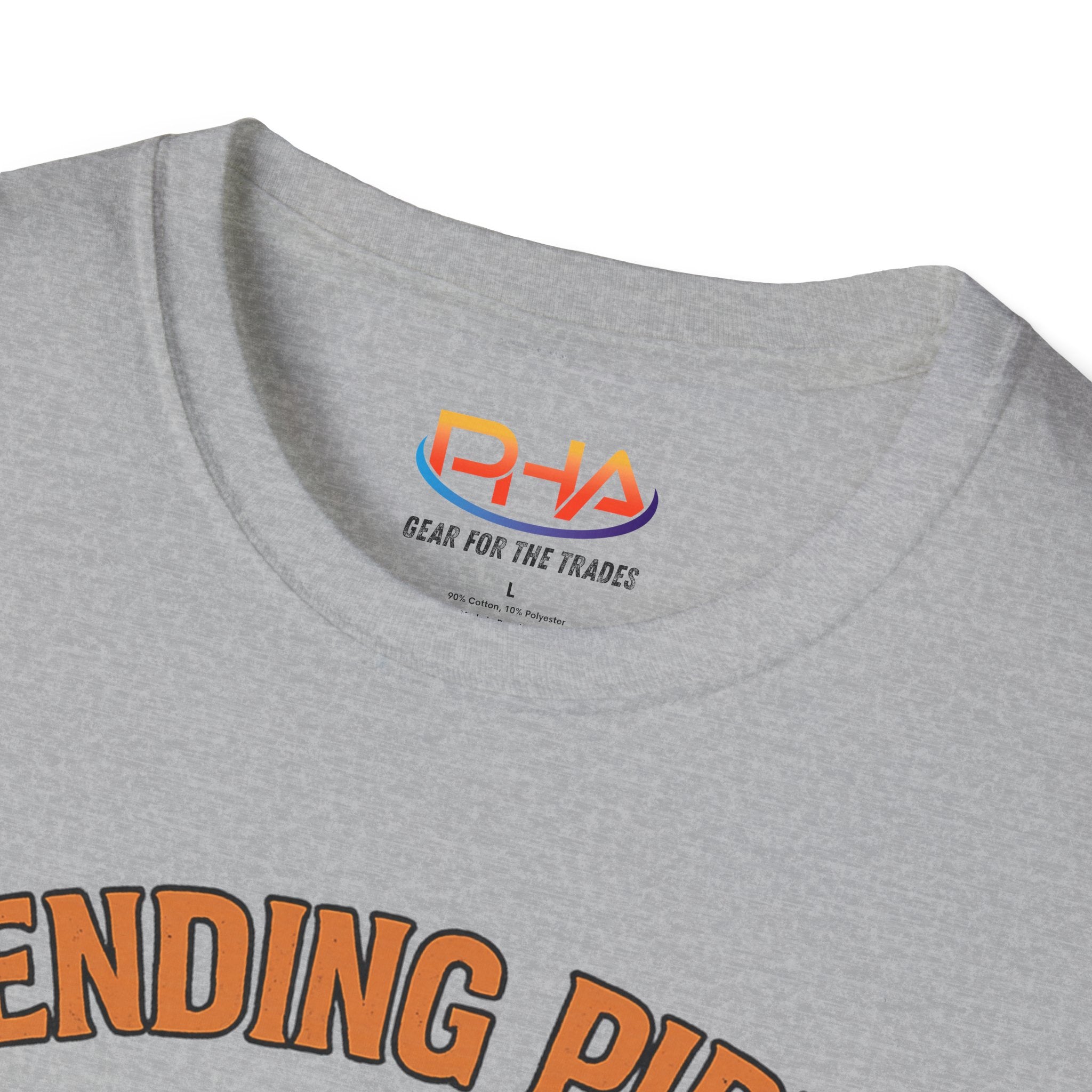 Plumbing Warrior Graphic Tee | Bending Pipes to Our Will Plumber T-Shirt