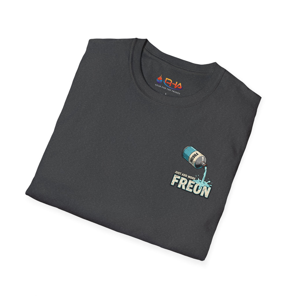 Let's See If It Sticks T-Shirt | Yeti with Ice Block, Funny Outdoors Shirt