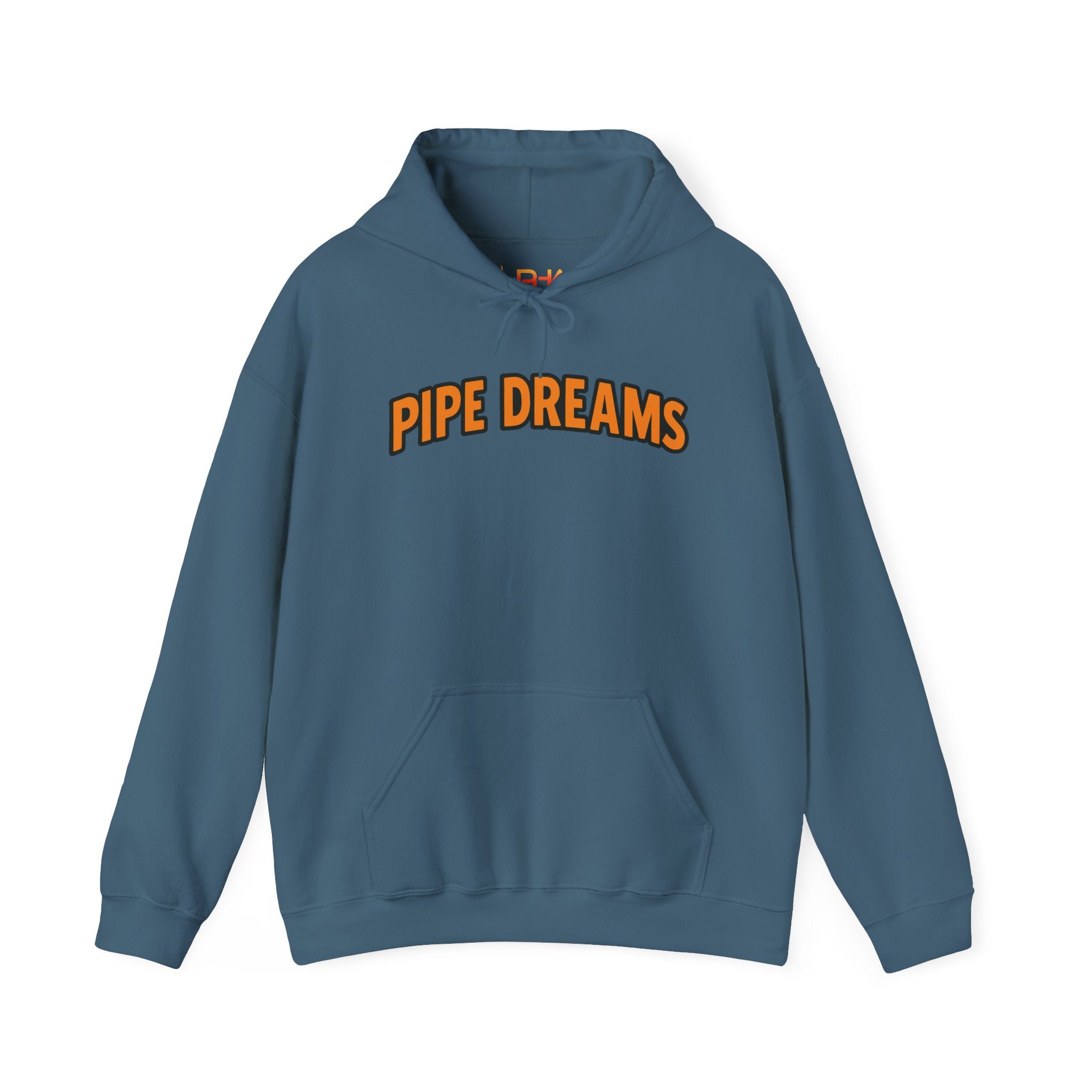 Pipe Dreams Graphic Hoodie | Plumber Money Illustration Hooded Sweatshirt