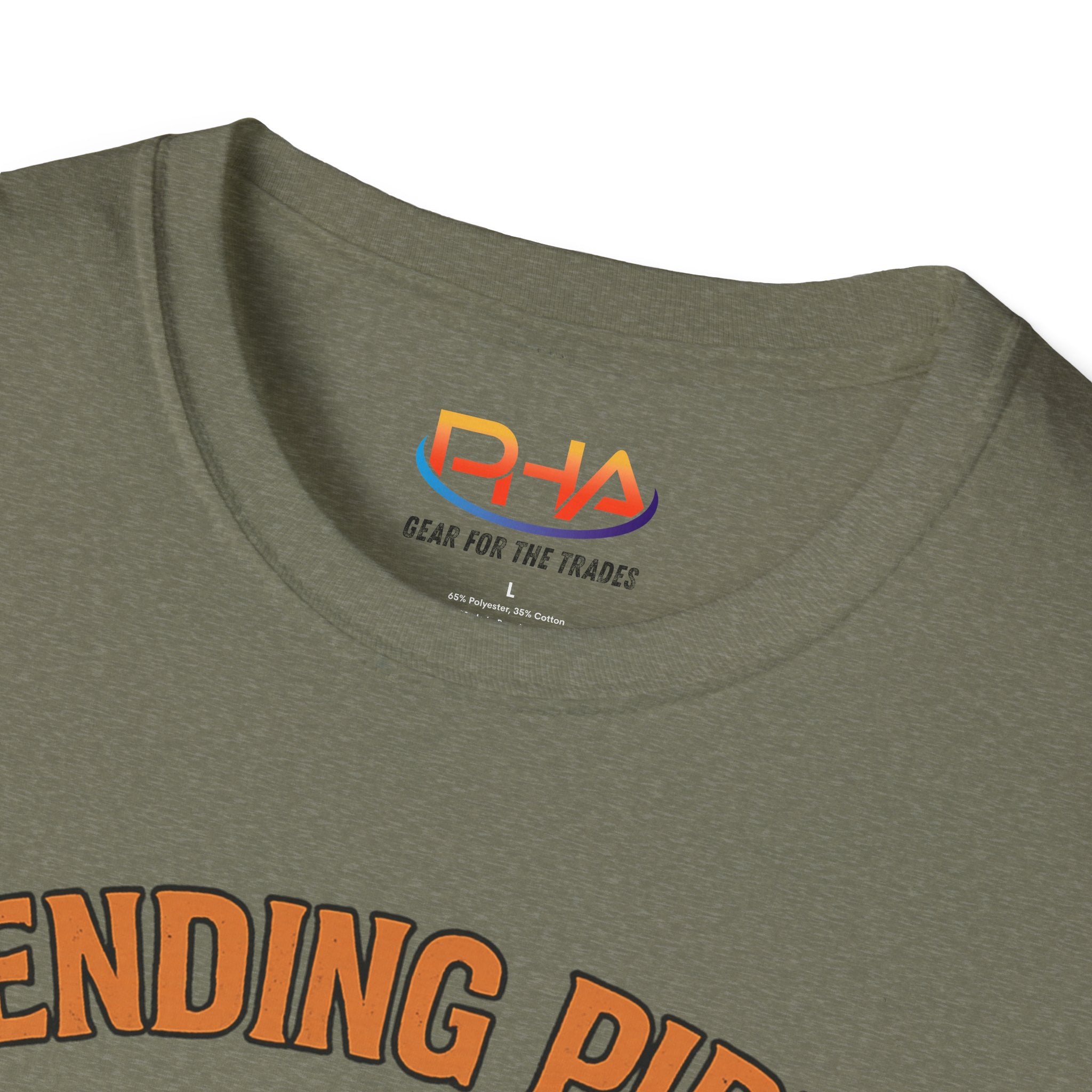 Plumbing Warrior Graphic Tee | Bending Pipes to Our Will Plumber T-Shirt