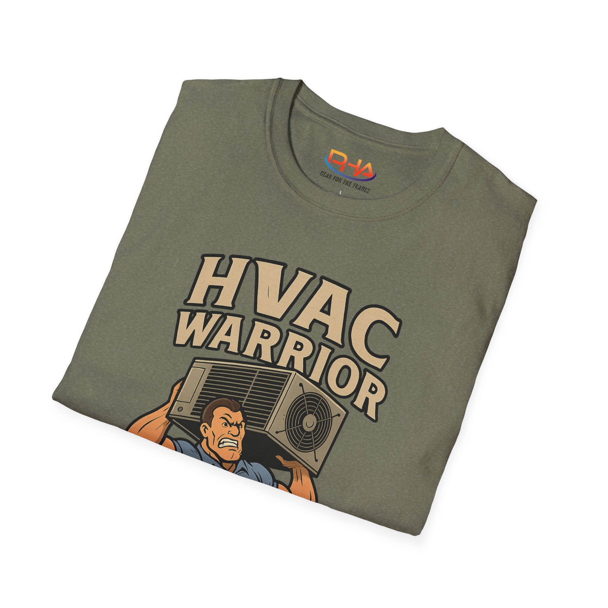 HVAC Warrior Graphic T-Shirt | Funny HVAC Technician Tee