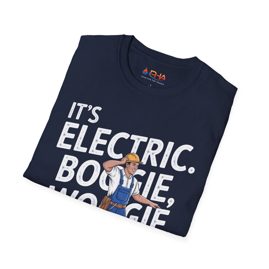 NEW! It's Electric Boogie Woogie, T-Shirt | Retro Dancer Graphic Tee