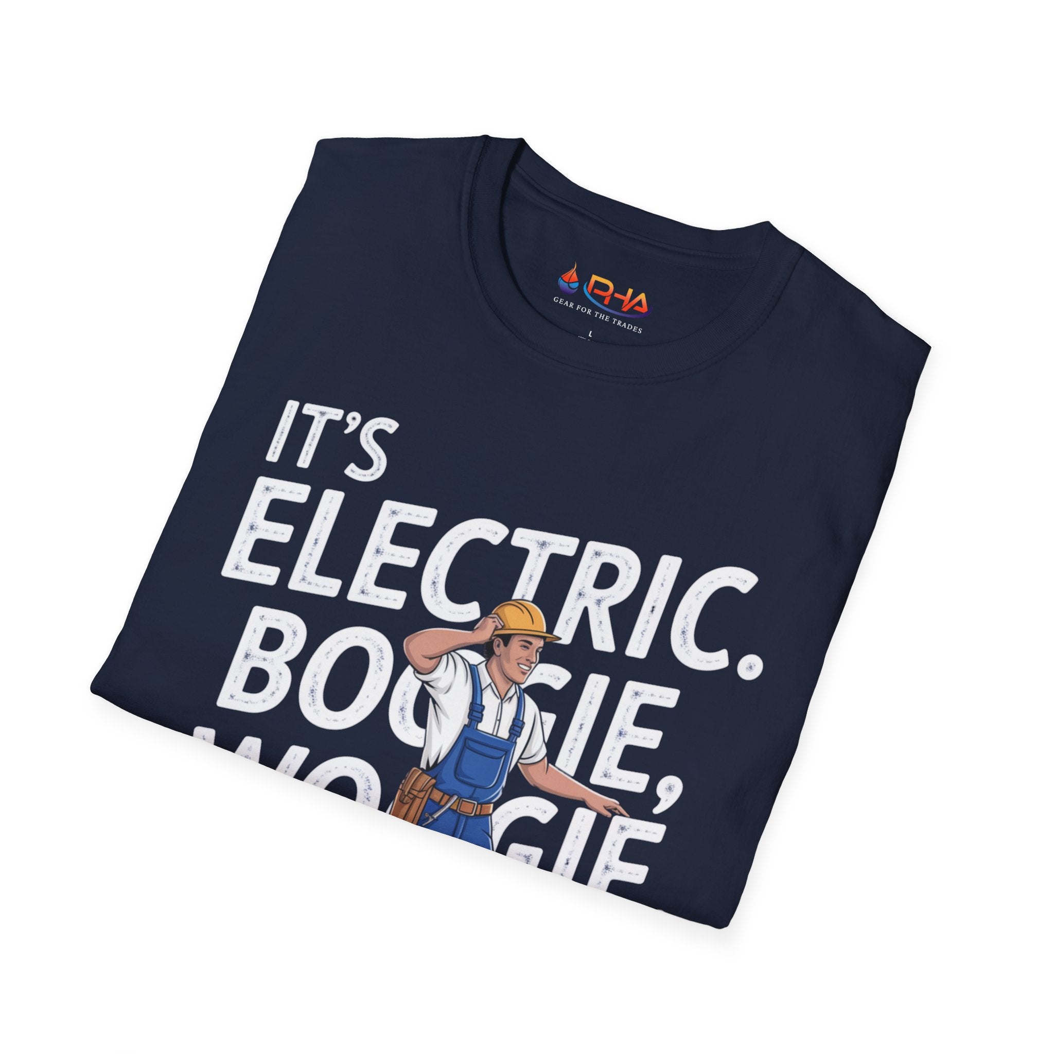 NEW! It's Electric Boogie Woogie, T-Shirt | Retro Dancer Graphic Tee