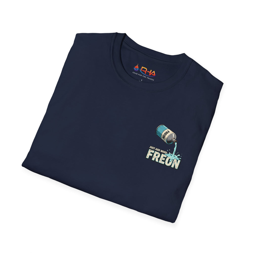 Let's See If It Sticks T-Shirt | Yeti with Ice Block, Funny Outdoors Shirt