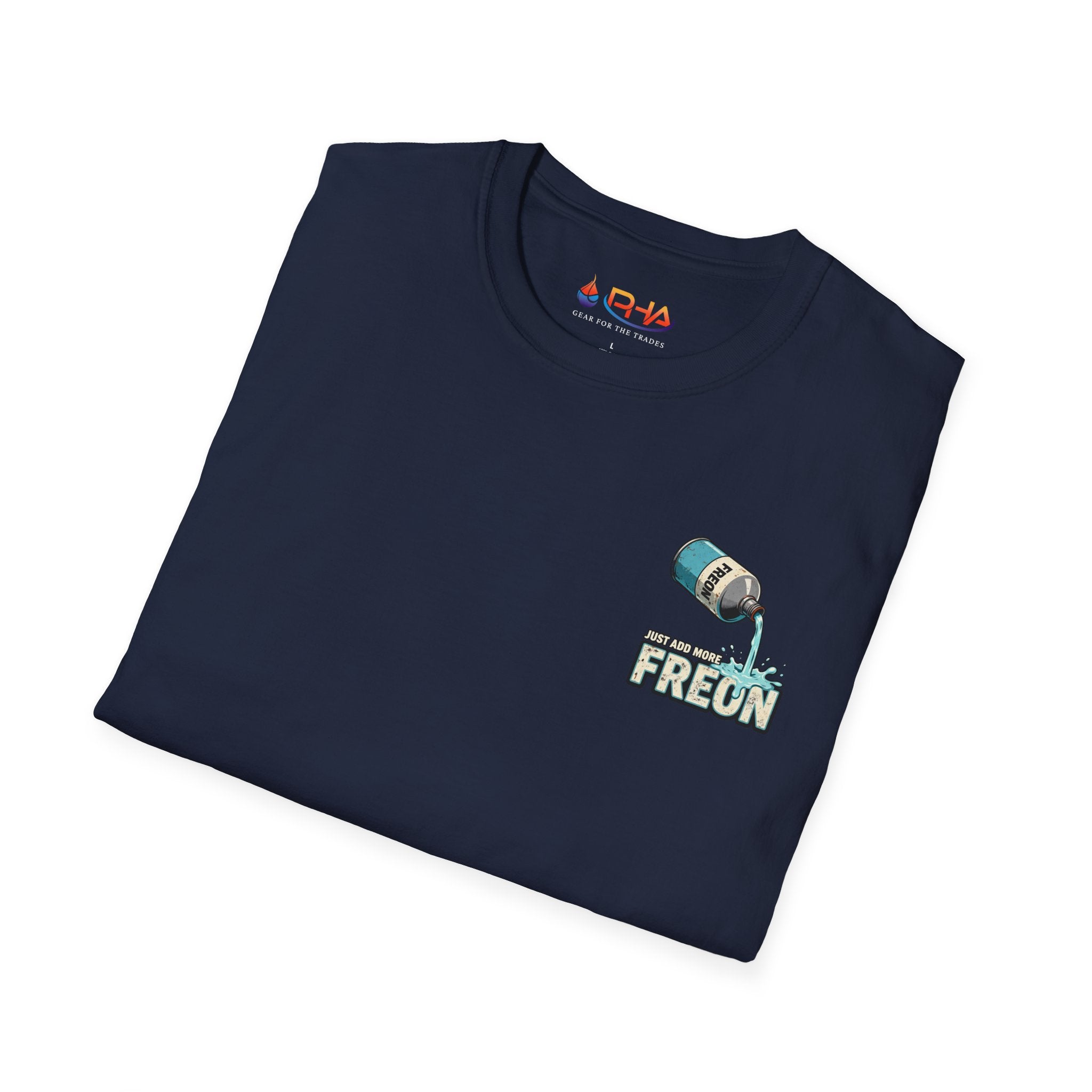 Let's See If It Sticks T-Shirt | Yeti with Ice Block, Funny Outdoors Shirt