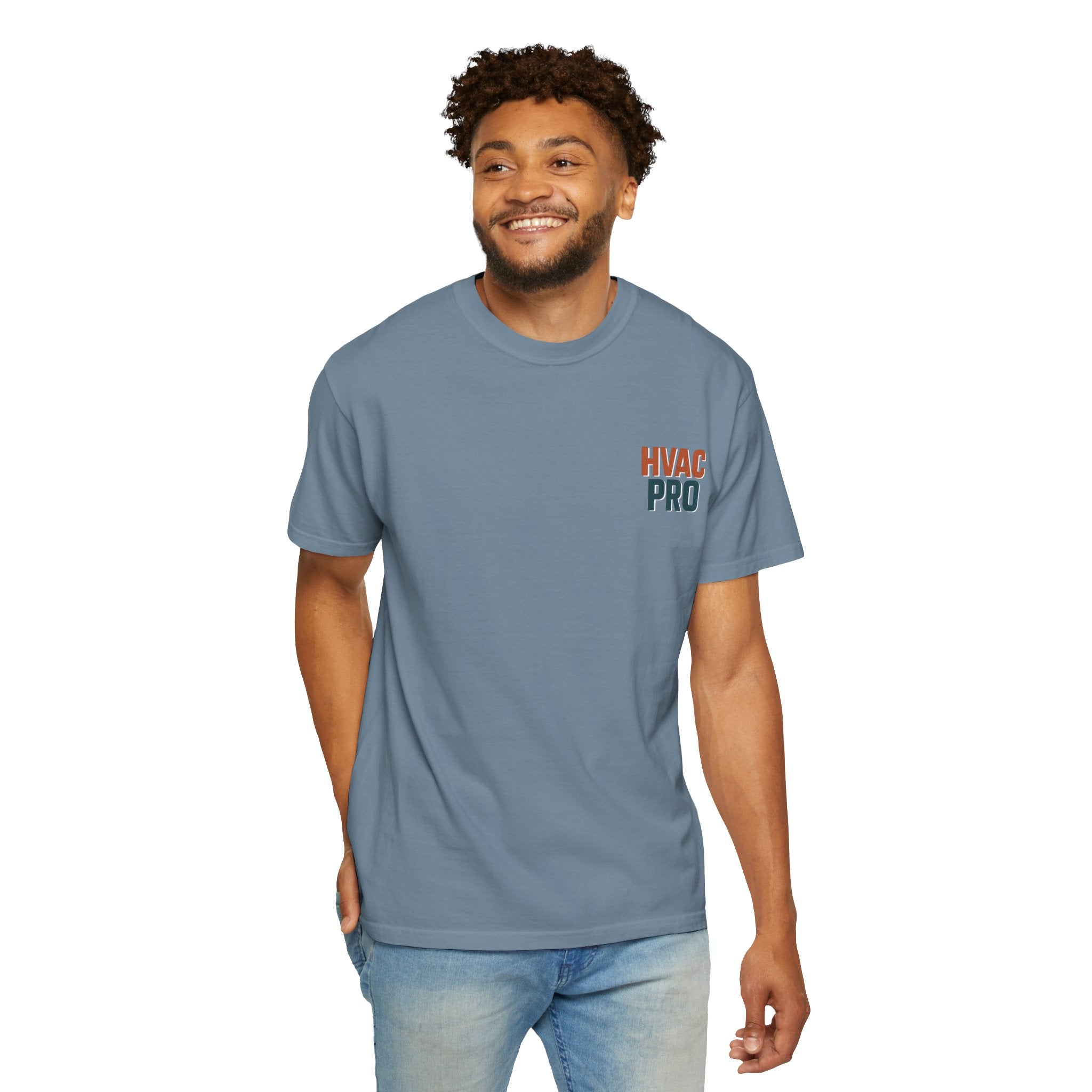 HVAC Pro Graphic T-shirt | Sweat, Freon, & a Little Bit of Attitude | HVAC Technician Tee
