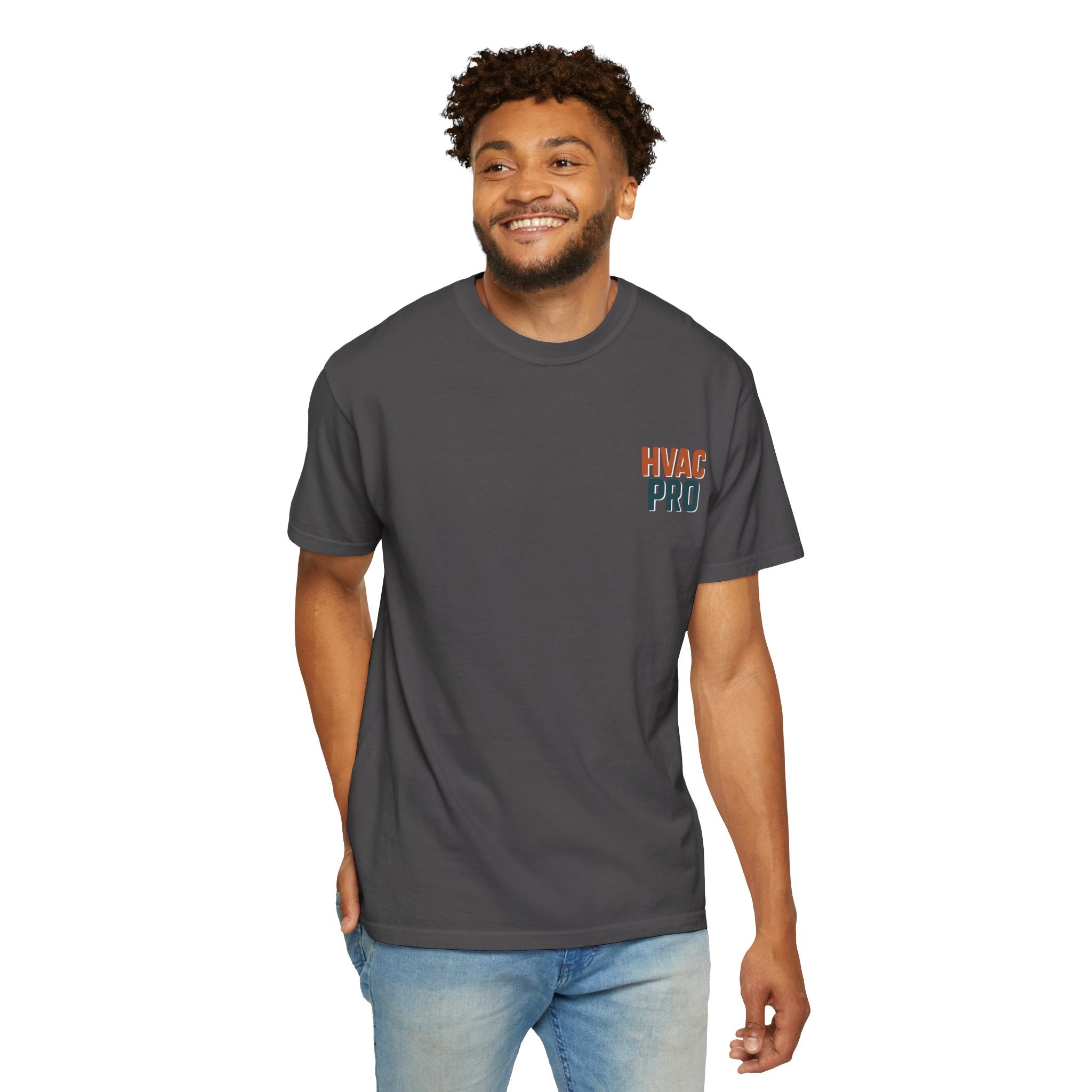 HVAC Pro Graphic T-shirt | Sweat, Freon, & a Little Bit of Attitude | HVAC Technician Tee