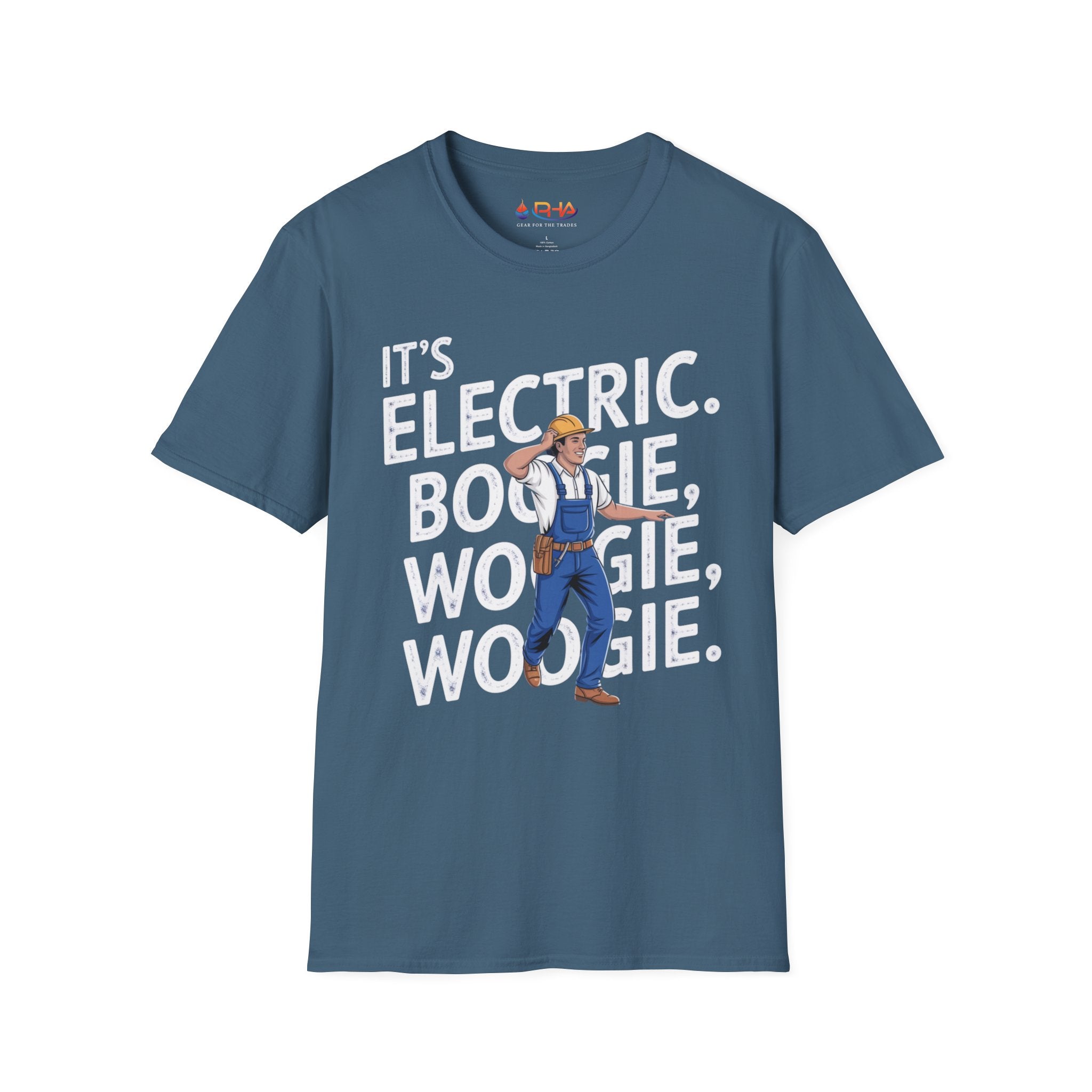 NEW! It's Electric Boogie Woogie, T-Shirt | Retro Dancer Graphic Tee