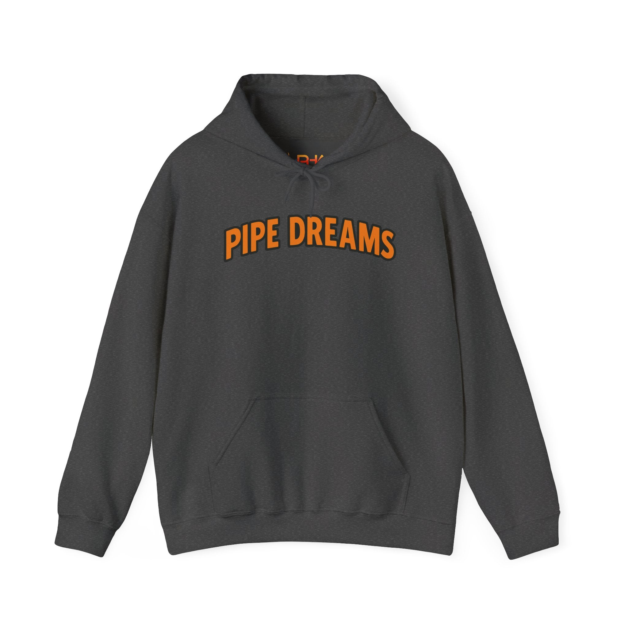 Pipe Dreams Graphic Hoodie | Plumber Money Illustration Hooded Sweatshirt