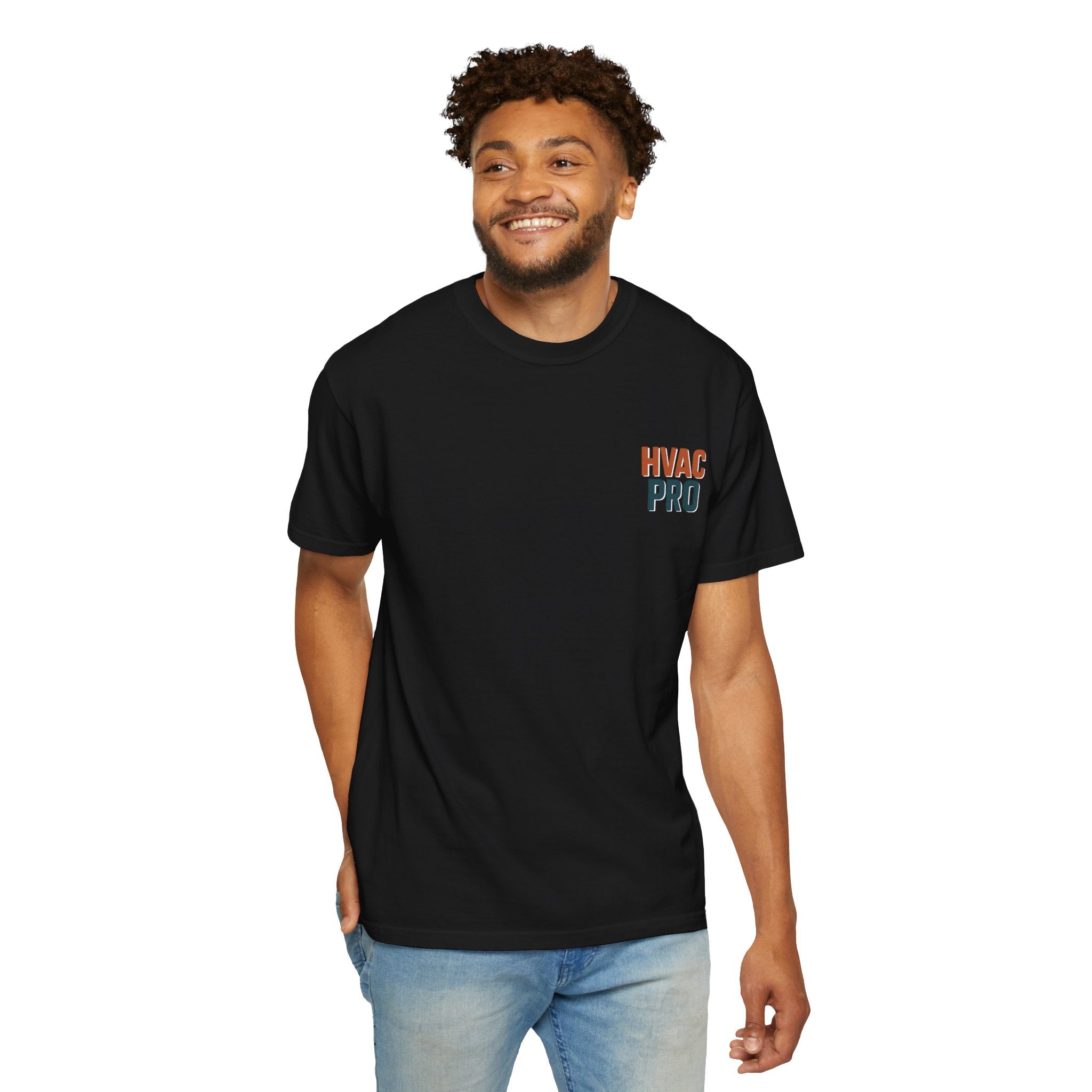 HVAC Pro Graphic T-shirt | Sweat, Freon, & a Little Bit of Attitude | HVAC Technician Tee