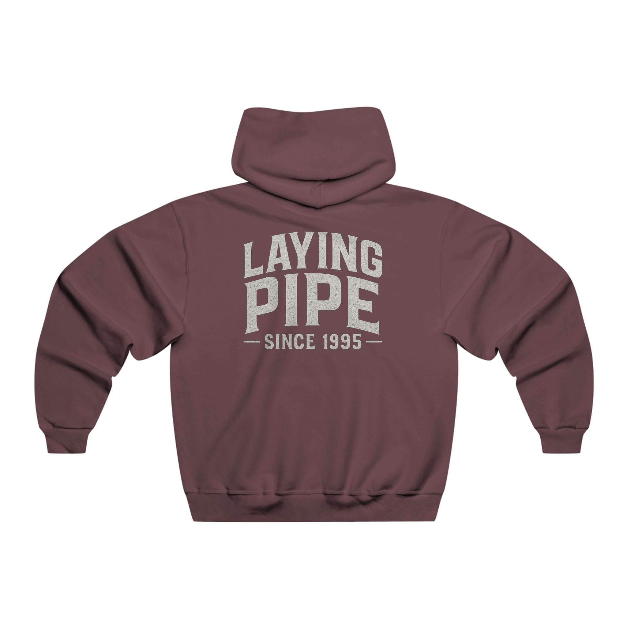 Laying Pipe Since 1995 Grahpic Hoodie | Comfort Colors Hooded Sweatshirt