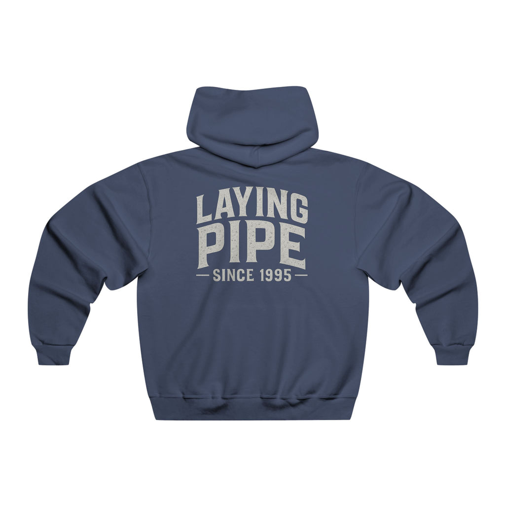 Laying Pipe Since 1995 Grahpic Hoodie | Comfort Colors Hooded Sweatshirt