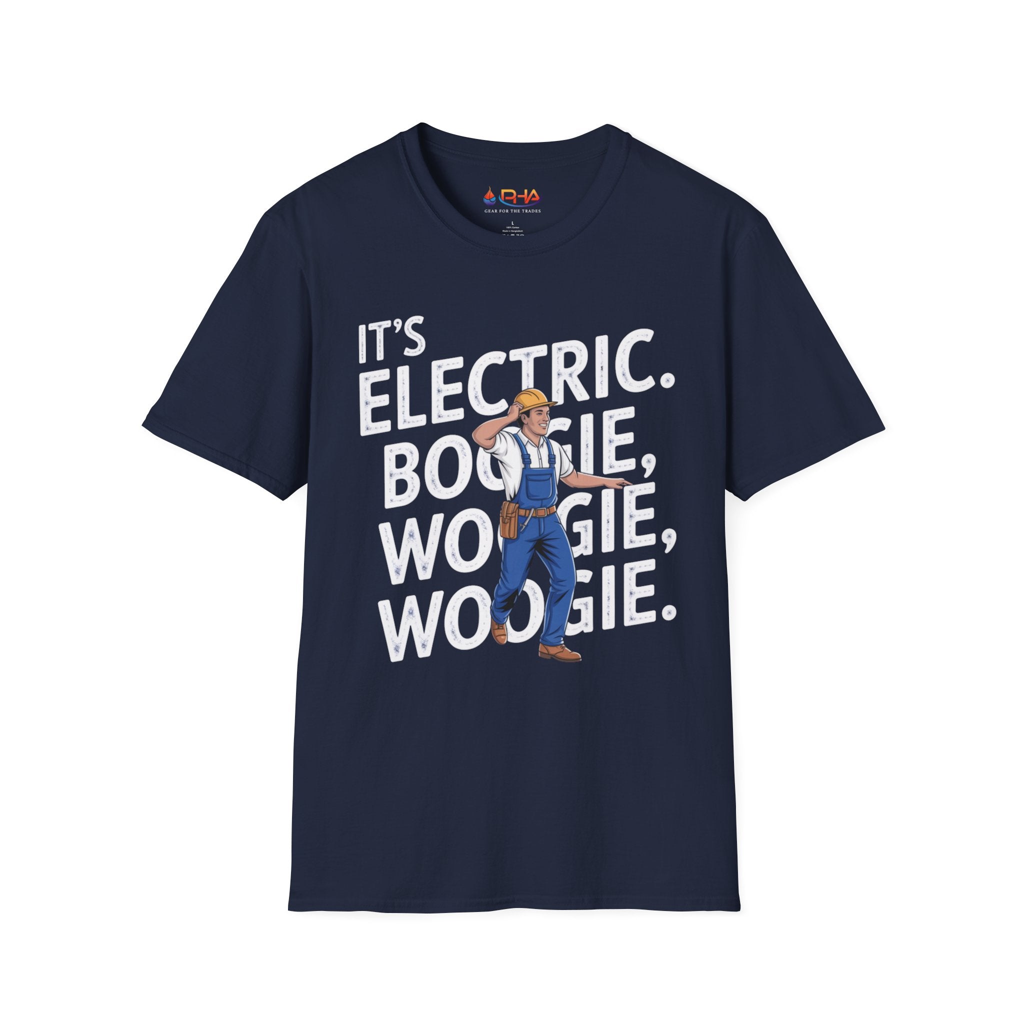 NEW! It's Electric Boogie Woogie, T-Shirt | Retro Dancer Graphic Tee